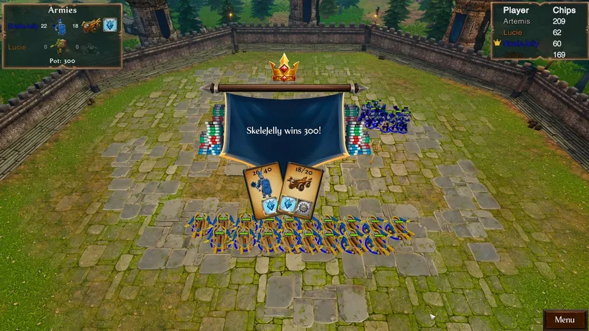 Скриншот 3 к игре Poker Warlords