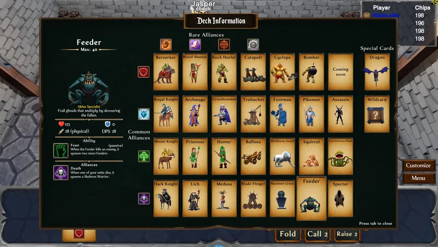 Скриншот 4 к игре Poker Warlords