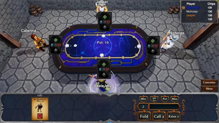 Скриншот 6 к игре Poker Warlords