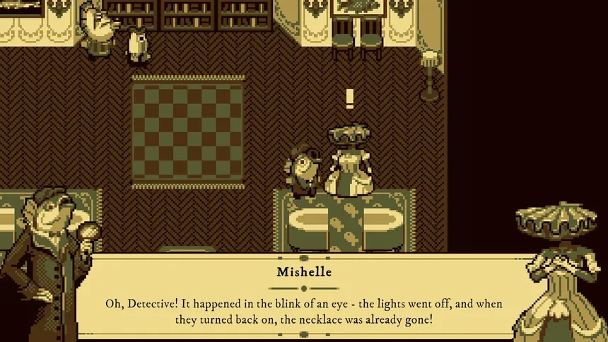 Скриншот 1 к игре Detective Bass 2: The Case of the Stolen Pearls