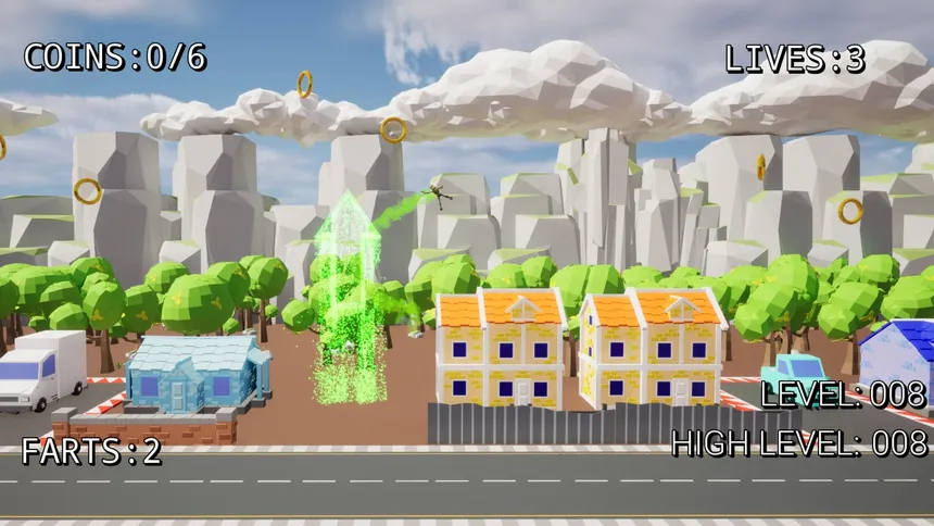 Скриншот 3 к игре Ragdoll Wreckage: Zombie Farts