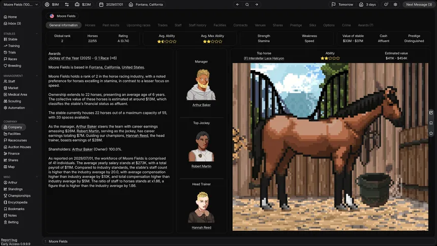 Скриншот 5 к игре Horse Racing Manager