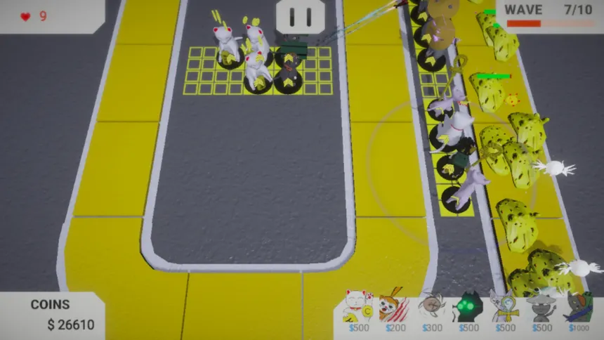 Скриншот 4 к игре Cats VS Ghosts