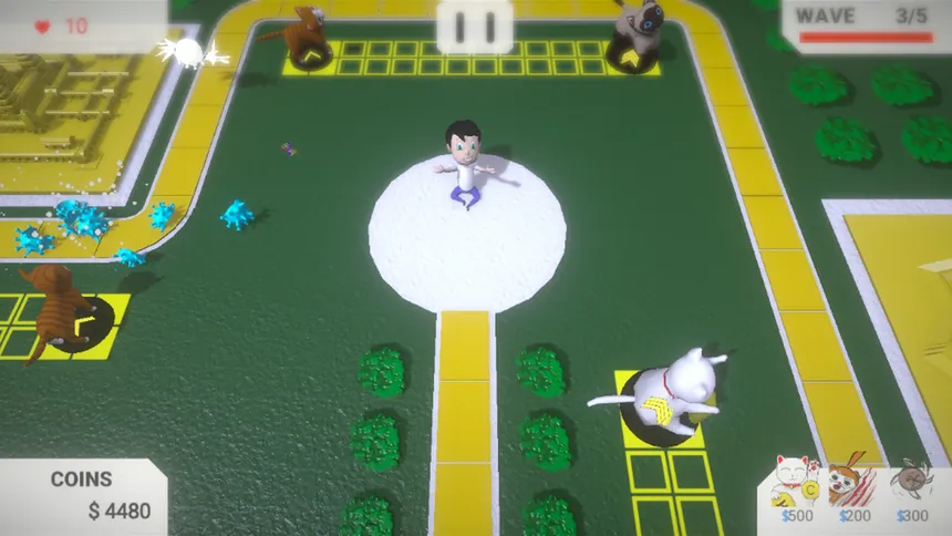 Скриншот 7 к игре Cats VS Ghosts