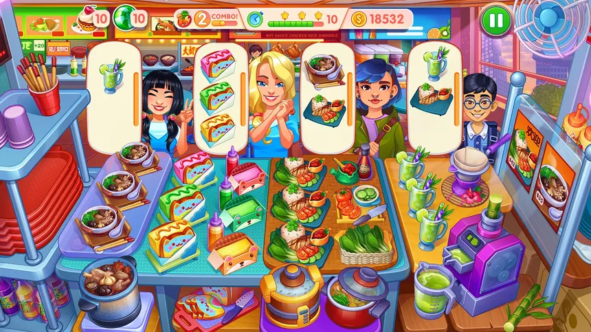 Скриншот 1 к игре Cooking Craze
