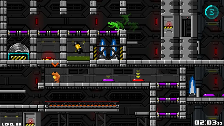 Скриншот 1 к игре Loop Frogs
