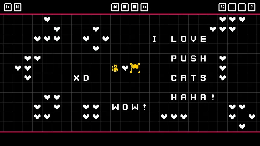 Скриншот 1 к игре Push The Cat with WASD