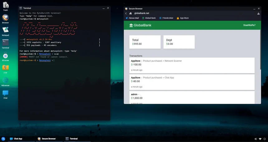 Скриншот 5 к игре ByteBurst: Hacking Simulator