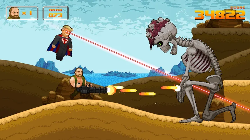 Скриншот 2 к игре Alex Jones: NWO Wars