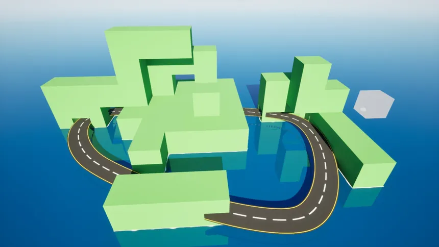 Скриншот 3 к игре Fast Cars Small Islands