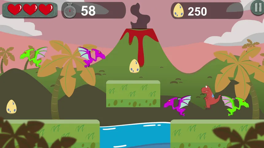 Скриншот 6 к игре Pterodactyl Attack