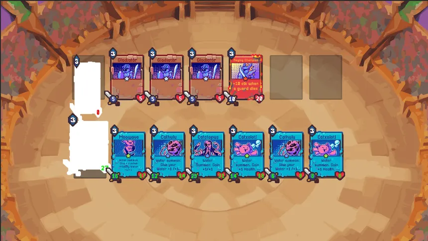 Скриншот 1 к игре Spellcats: Auto Card Tactics - Prologue