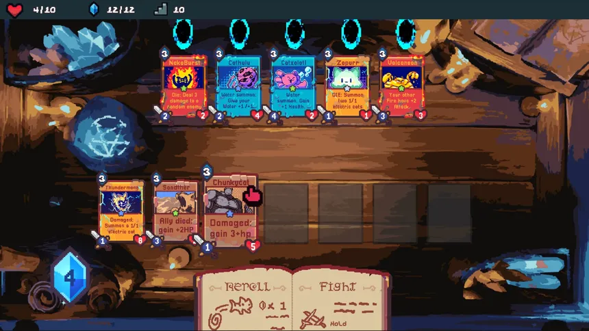 Скриншот 5 к игре Spellcats: Auto Card Tactics - Prologue