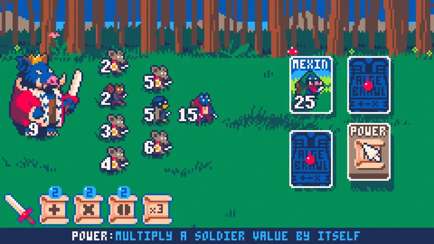 Скриншот 4 к игре Super Algebrawl