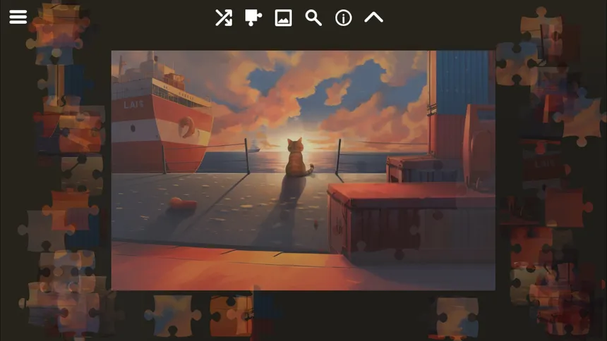 Скриншот 1 к игре Joe is not lost - Jigsaw Landscapes