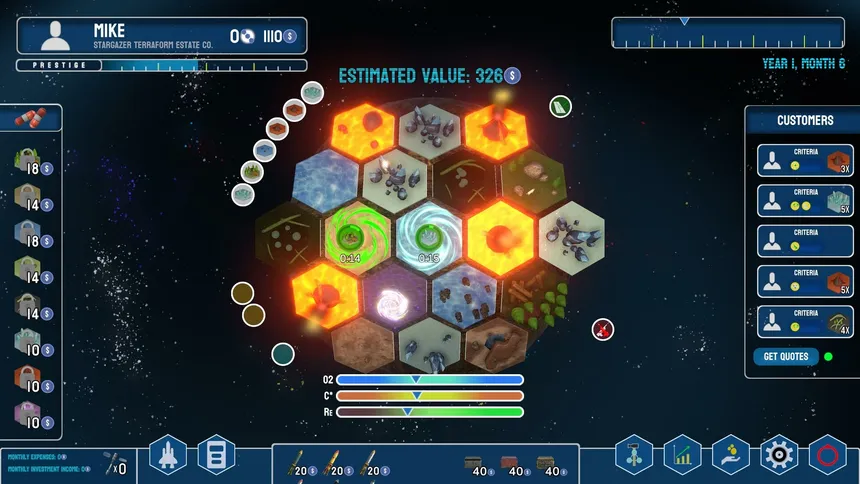 Скриншот 2 к игре Stargazer's Terraforming Estate Co.