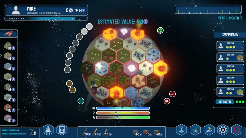 Скриншот 5 к игре Stargazer's Terraforming Estate Co.