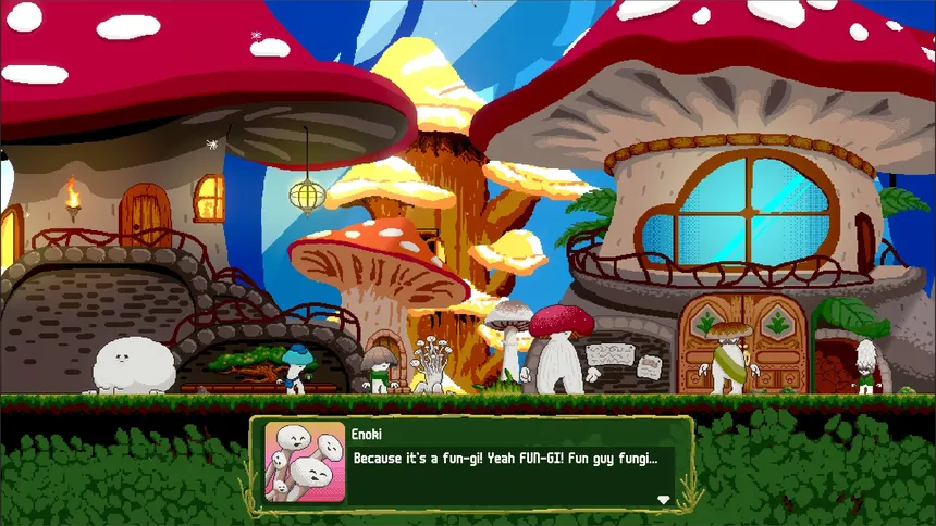 Скриншот 2 к игре Mushroom Kid's Big Grass Sword