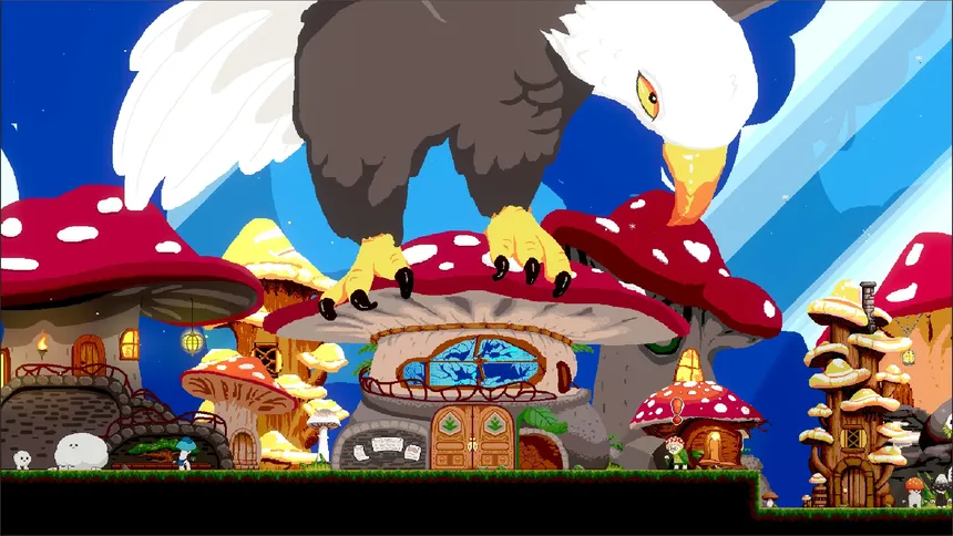 Скриншот 3 к игре Mushroom Kid's Big Grass Sword