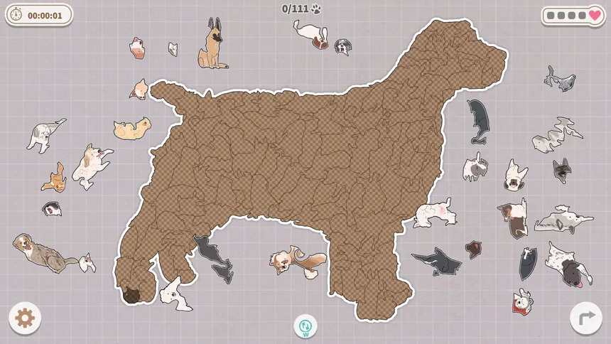 Скриншот 3 к игре Dogs Huddled Together 挤在一起的狗狗们
