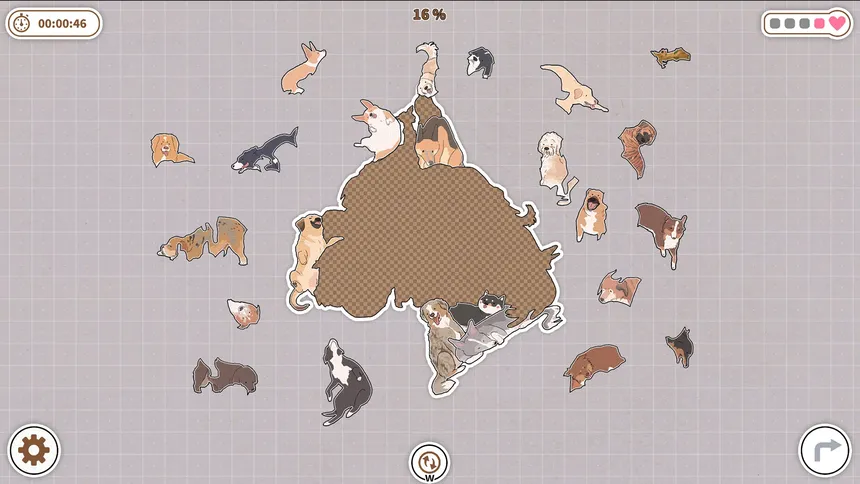 Скриншот 5 к игре Dogs Huddled Together 挤在一起的狗狗们