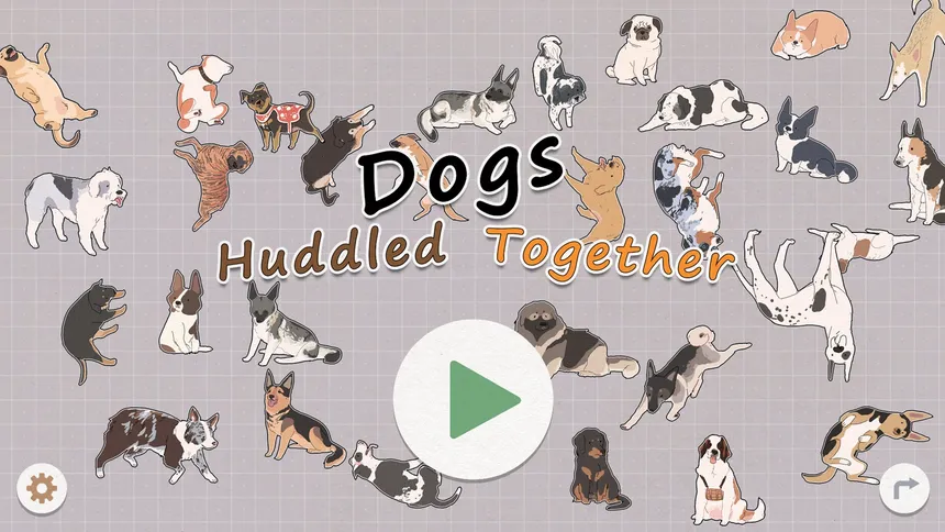 Скриншот 7 к игре Dogs Huddled Together 挤在一起的狗狗们