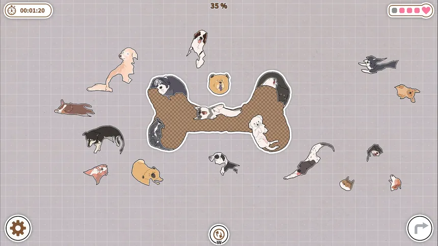 Скриншот 8 к игре Dogs Huddled Together 挤在一起的狗狗们