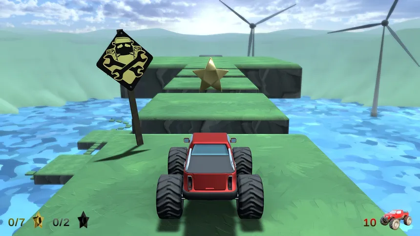 Скриншот 1 к игре Danger Ramps