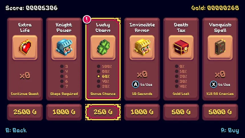 Скриншот 5 к игре Knights of the Rogue Dungeon