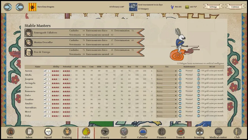 Скриншот 4 к игре Jousting Manager