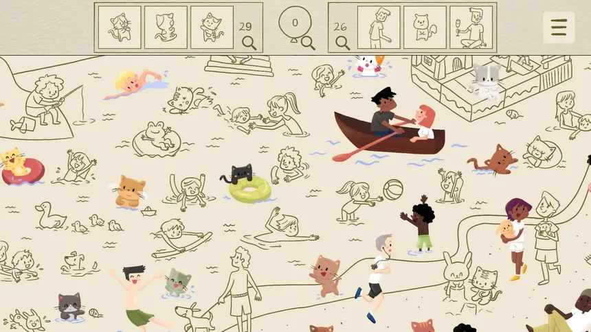 Скриншот 2 к игре Meow Moments: Celebrating Together