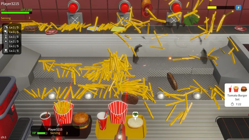 Скриншот 3 к игре French Fries Pusher Friends