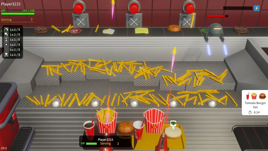 Скриншот 6 к игре French Fries Pusher Friends