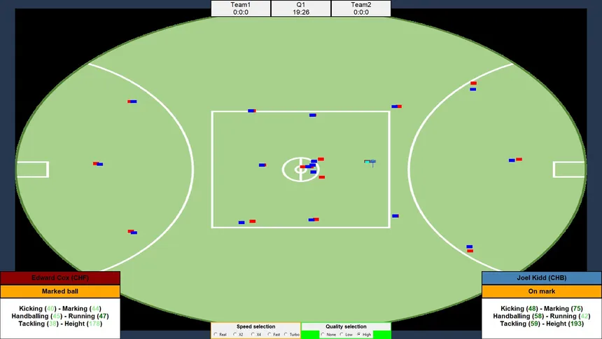 Скриншот 1 к игре Aussie Rules Coach