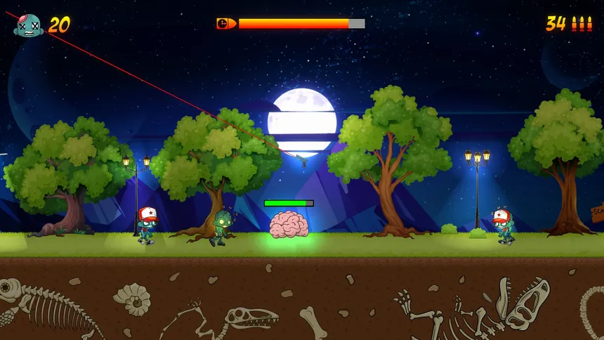 Скриншот 1 к игре Gun vs. Zombies