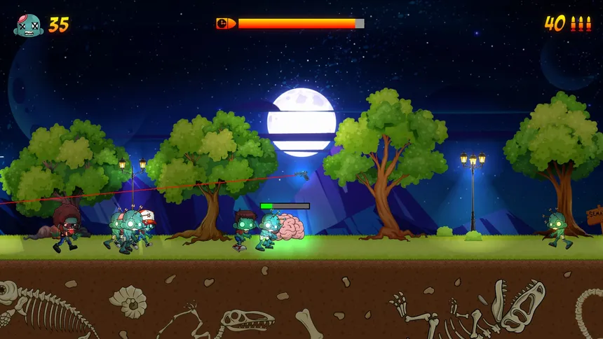 Скриншот 3 к игре Gun vs. Zombies