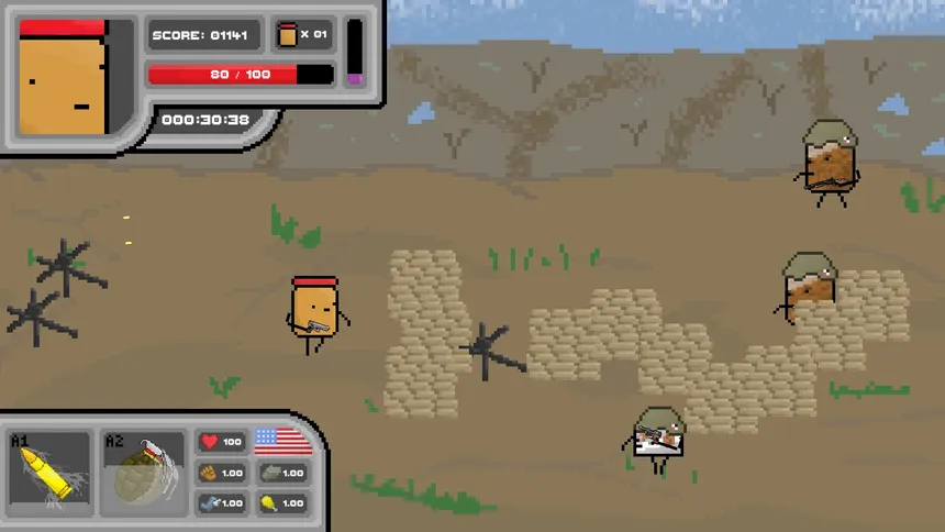 Скриншот 1 к игре Die Erdnussbutter