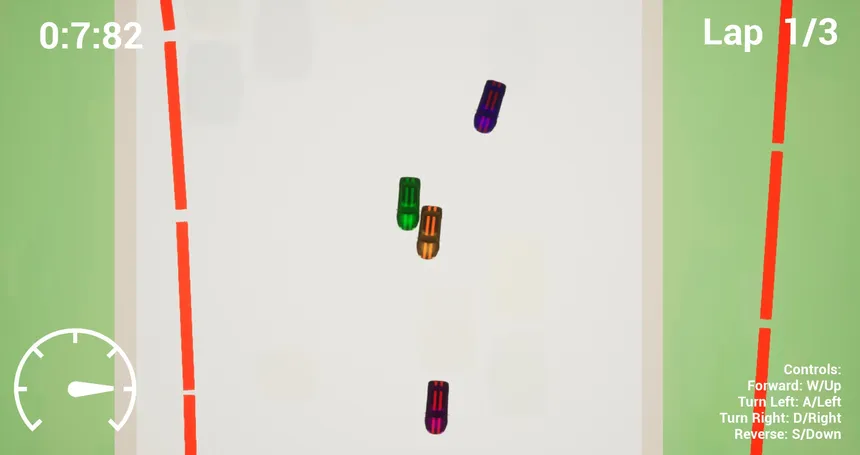 Скриншот 2 к игре Trash Top Down Racing