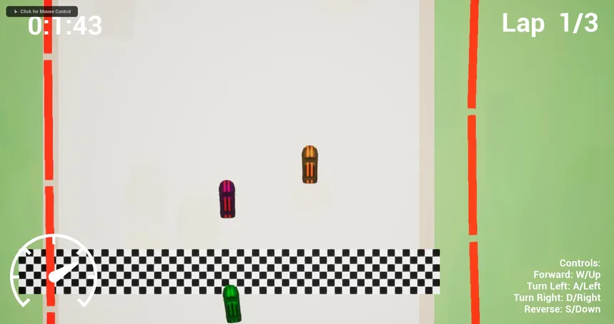 Скриншот 3 к игре Trash Top Down Racing