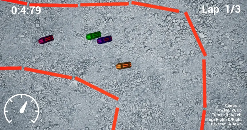 Скриншот 4 к игре Trash Top Down Racing