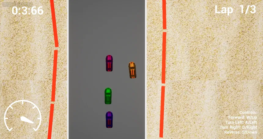 Скриншот 5 к игре Trash Top Down Racing