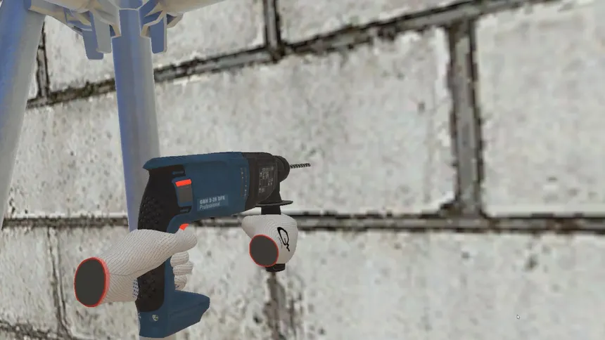 Скриншот 2 к игре Wedge Lock Scaffolding VR Training
