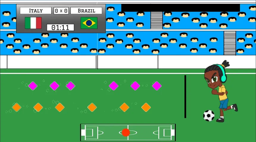 Скриншот 4 к игре Rhythm Soccer