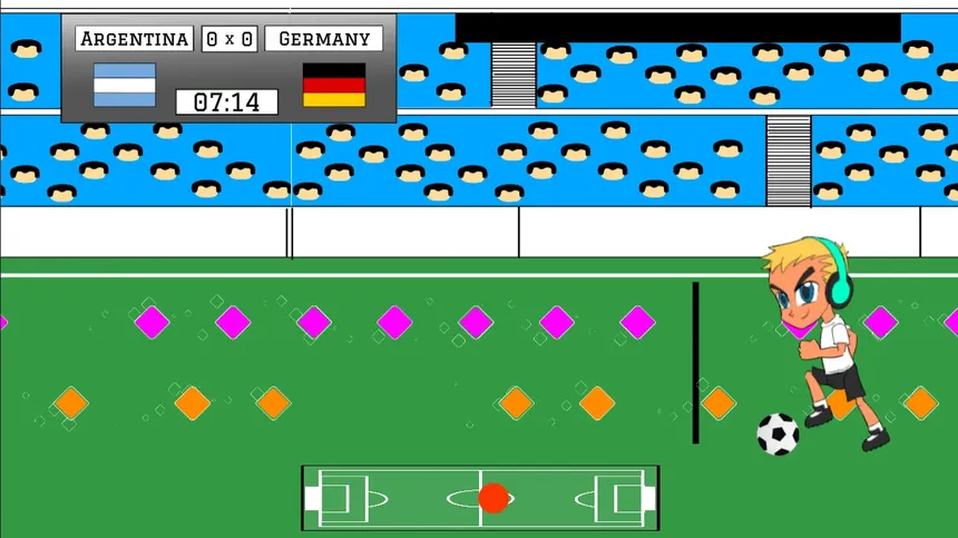 Скриншот 6 к игре Rhythm Soccer