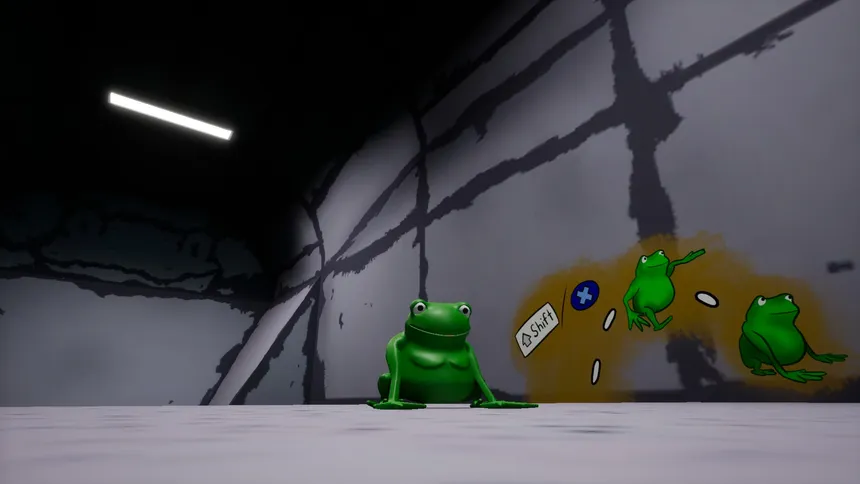 Скриншот 1 к игре Jump, Froggy! Jump!