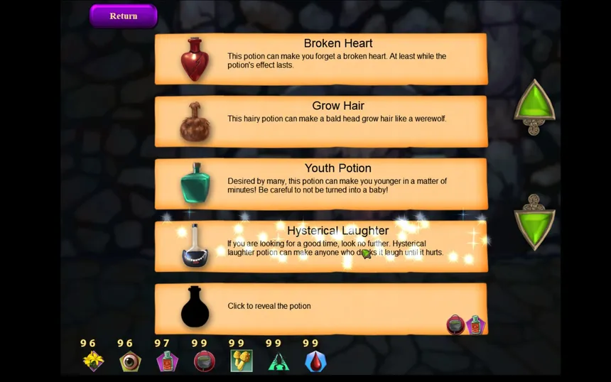 Скриншот 1 к игре Witches Wishes and Whispers