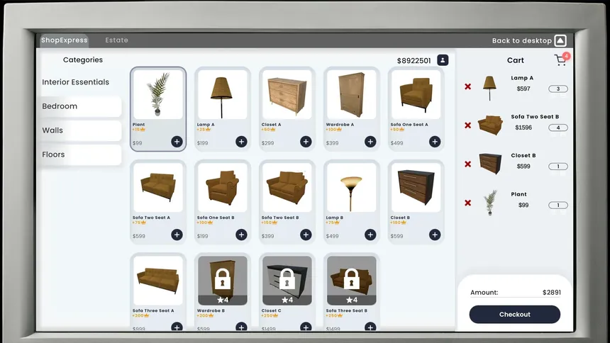 Скриншот 7 к игре REAL ESTATE Simulator - FROM BUM TO MILLIONAIRE