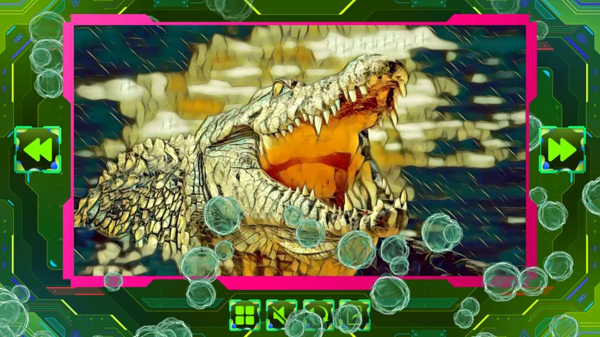 Скриншот 2 к игре Twizzle Puzzle: Reptiles