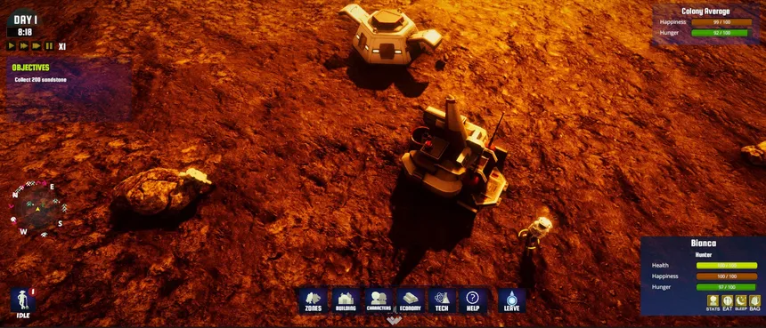 Скриншот 2 к игре Colonization Simulator