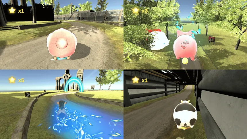Скриншот 3 к игре Animal Race Party